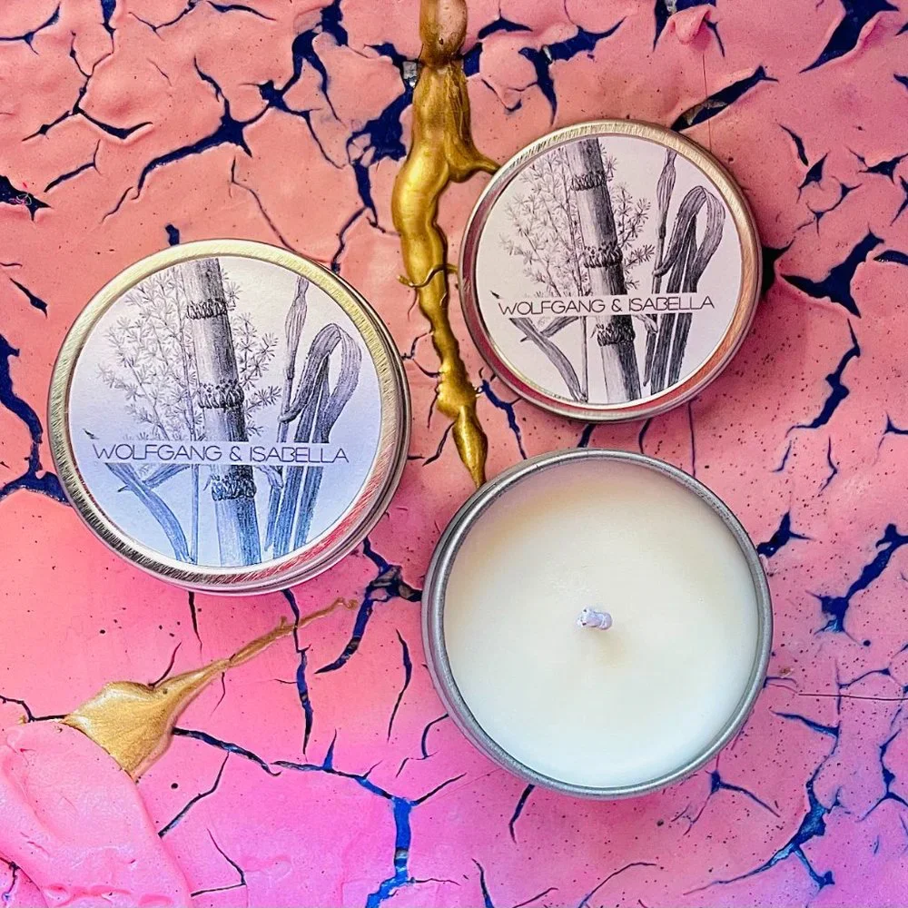 POISON SUGAR CANDLE TRAVEL TIN - SOY -  2oz